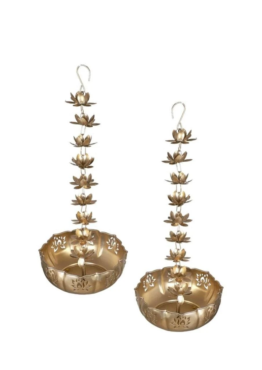 Hanging Lotus Lamps
